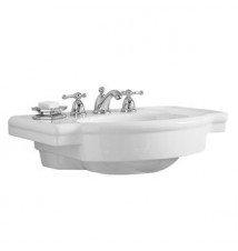 American Standard Retrospect Pedestal Clay 19.750 27.000 Bathroom Sink 0282.008.020 White