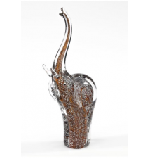 Badash Crystal Glass J502 Murano Style Art Glass Elephant
