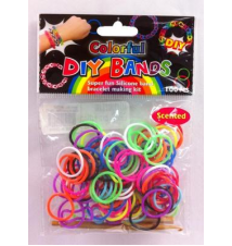 Colorful DIY Bands Bracelet Making Kit- Scented #027