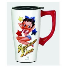 Betty Boop American Diva Coffee Travel Mug