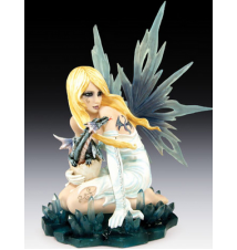 Fairy With Baby Dragon Figurine 13*