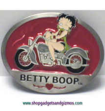 Betty Boop Pewter Belt Buckle