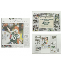 Commemorative Newspaper - The Greatest Moments in New York Jets Histor