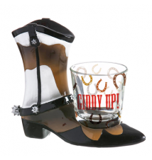 Giddy Up Cowboy Boot And Shot Glass Shoeter #9