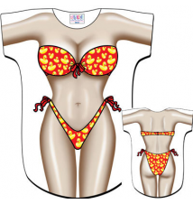 Ducks Bikini  BodyTee Shirt Cover-Up #39