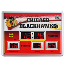 Chicago Blackhawks Scoreboard Clock #131