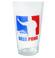 Beer Pong Pint Glass - 16oz