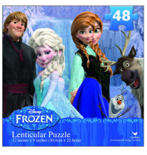 Disney Frozen Lenticular Puzzle (48-Piece)