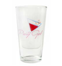 *Party Girl* Pint Glass - 16oz
