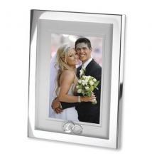 Cupecoy Silver Wedding Photo Frame