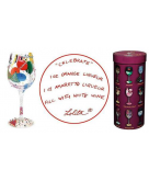 Celebrate Wine Glass by Lolita..