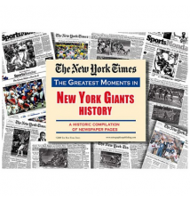Commemorative Newspaper - The Greatest Moments in New York Giants Hist