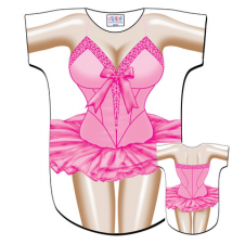 Ballerina Bikini Body Tee Shirt Cover-Up #70