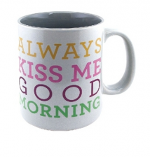 Always Kiss Me 12 oz. Mug