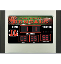 Cincinnati Bengals Scoreboard Alarm Clock #63