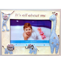 *It*s All About Me* Baby Boy Photo Frame