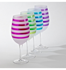 Creative Gifts* Banda Goblets Wine Glass
