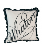 *Whatever* Canvas Pillow By JK..