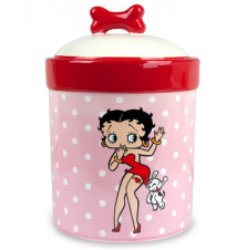 Betty Boop Ceramic Dog Treat Jar