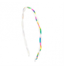Rainbow and Glitter Twist Headband
Claires
