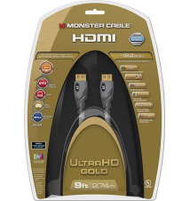 Monster - Gold Series 9' In-Wall HDMI A/V Cable - Gray
Best Buy

