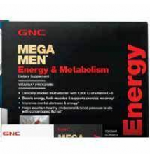 GNC Energy Formula MEGA MEN® Energy & Metabolism Vitapak
GNC
