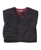 Fine-Gauge V-Neck Sweater
John..