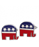 Republican Elephant Cufflinks
..