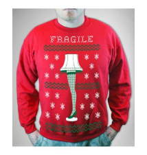 A Christmas Story Fragile Leg Lamp Mens Crew Neck Sweatshirt
Spencer's
