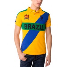 Slim Fit Brazil Polo Shirt