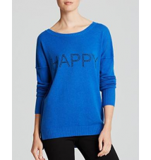 AQUA Cashmere Sweater - Happy Embellished High/Low Crewneck
Bloomingdale's
