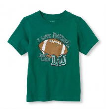 Love Football Like Dad Graphic Tee
Children's Place
