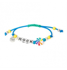 Dylan's Candy Bar Rock Block Letters with Hard Candy Cord Bracelet
Claires

