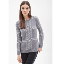 Checkered Fuzzy Sweater
Forever 21
