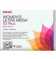 GNC Women’s Ultra Mega® 50 Plus Vitapak® Program
GNC
