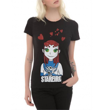 DC Comics Teen Titans Starfire Hearts Girls T-Shirt
Hot Topic

