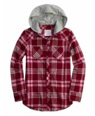 Hooded Plaid Shirt
Justice
..