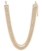 Multi-chain necklace by Lane B..