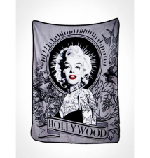 Marilyn Monroe Tattoo Fleece Blanket
Spencer's
