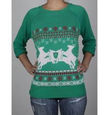 Deer Play Junior Fitted Ugly Sweater
Spencer's
