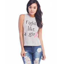 Fight Like a Girl Tank
The Wet Seal
