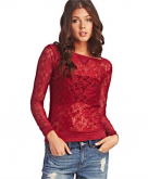 Floral Lace Long Sleeve Tee
Th..