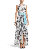 Floral High-Low Maxi Dress
Whi..