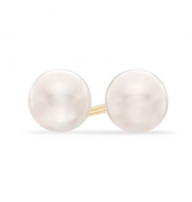 5.0 - 5.5mm Cultured Freshwater Pearl Stud Earrings in 14K Gold
Zales
