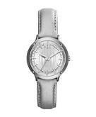 Silver Leather Band Watch
Arma..