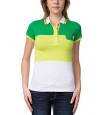 Color Block Polo Shirt